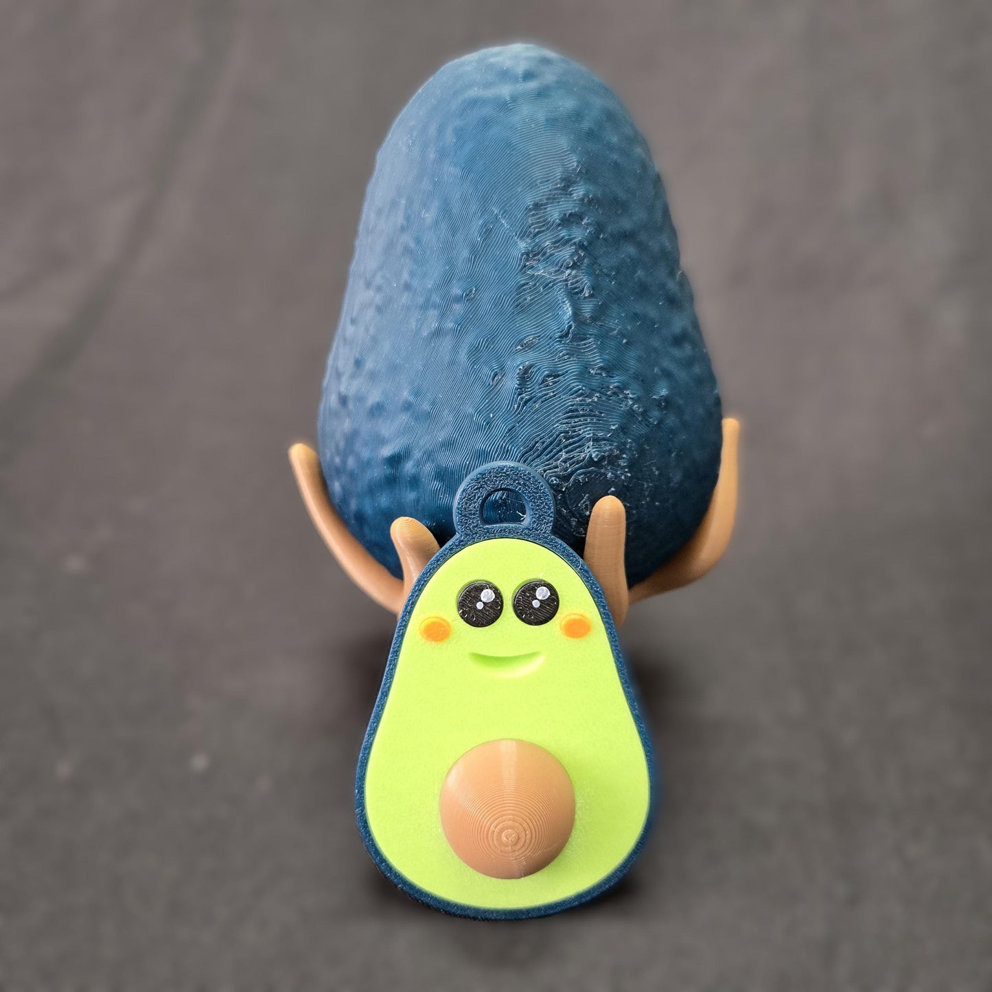 Bad Avocado or Bad Peach Figurine