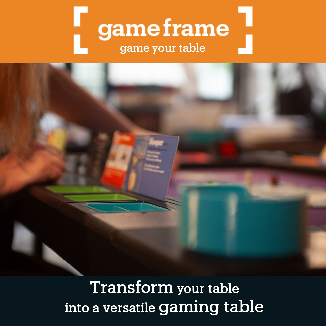 Medium Gameframe Table- between 3m & 4m perimeter