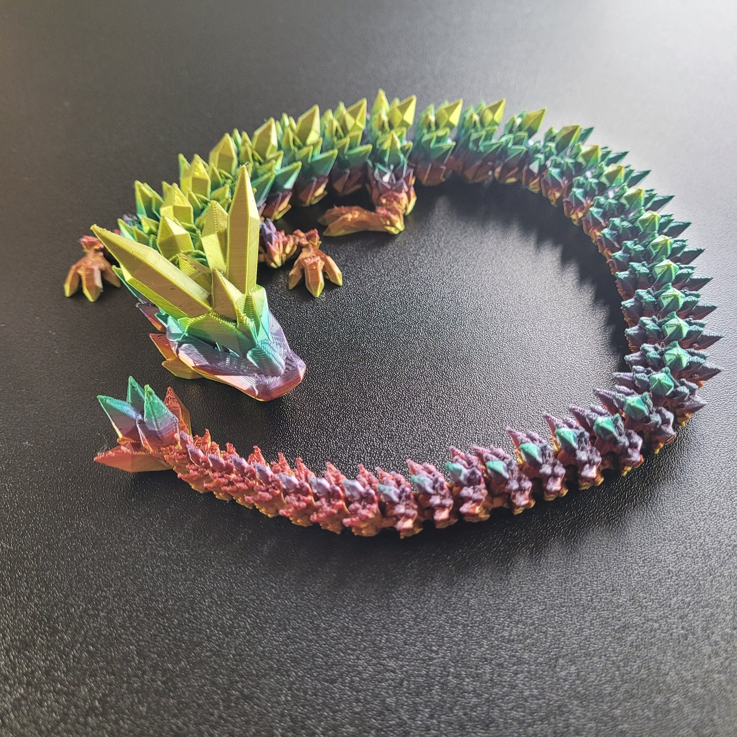 Crystal Dragon – Silk Articulating Multi-Colored