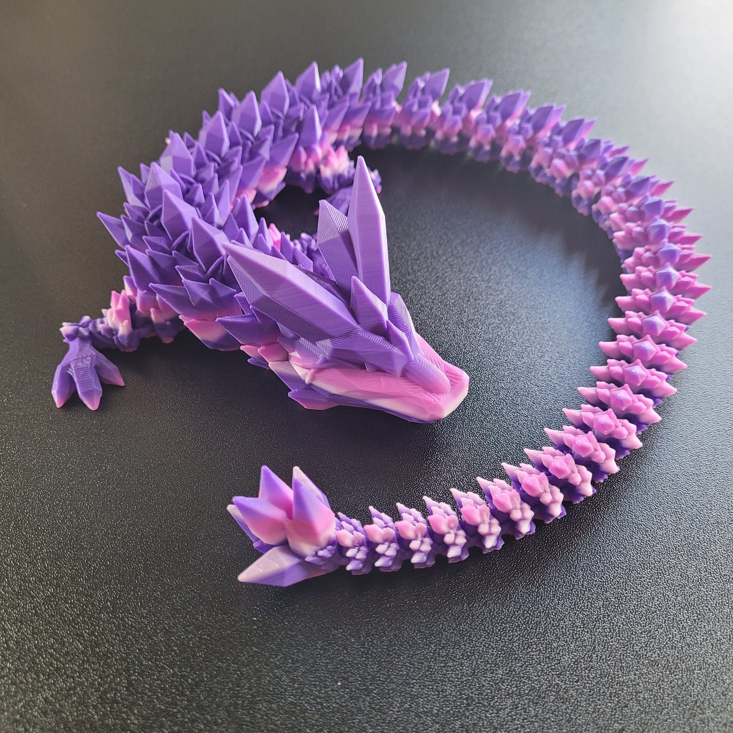 Crystal Dragon – Articulating Multi-Colored