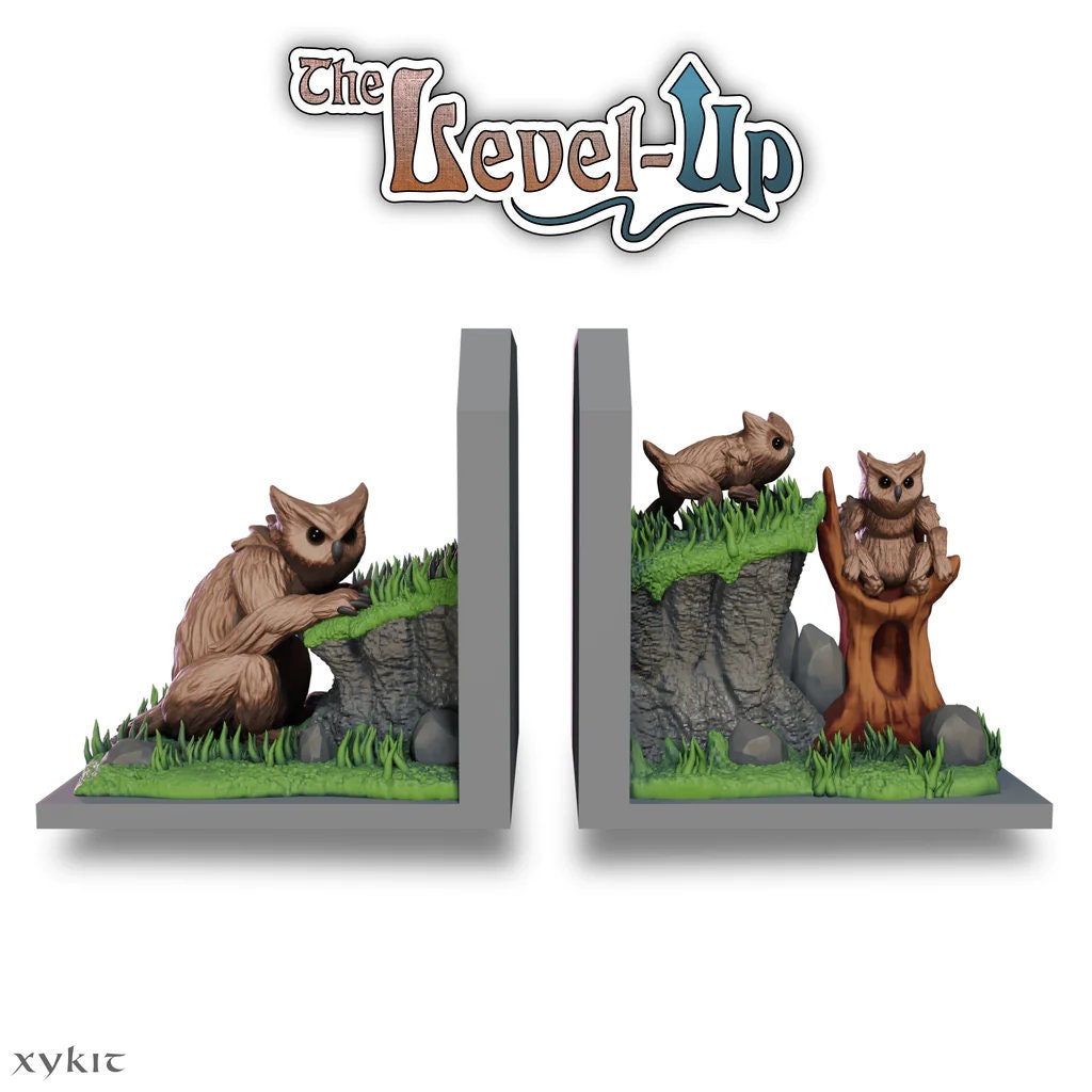 Xykit Book Ends - The Level Up