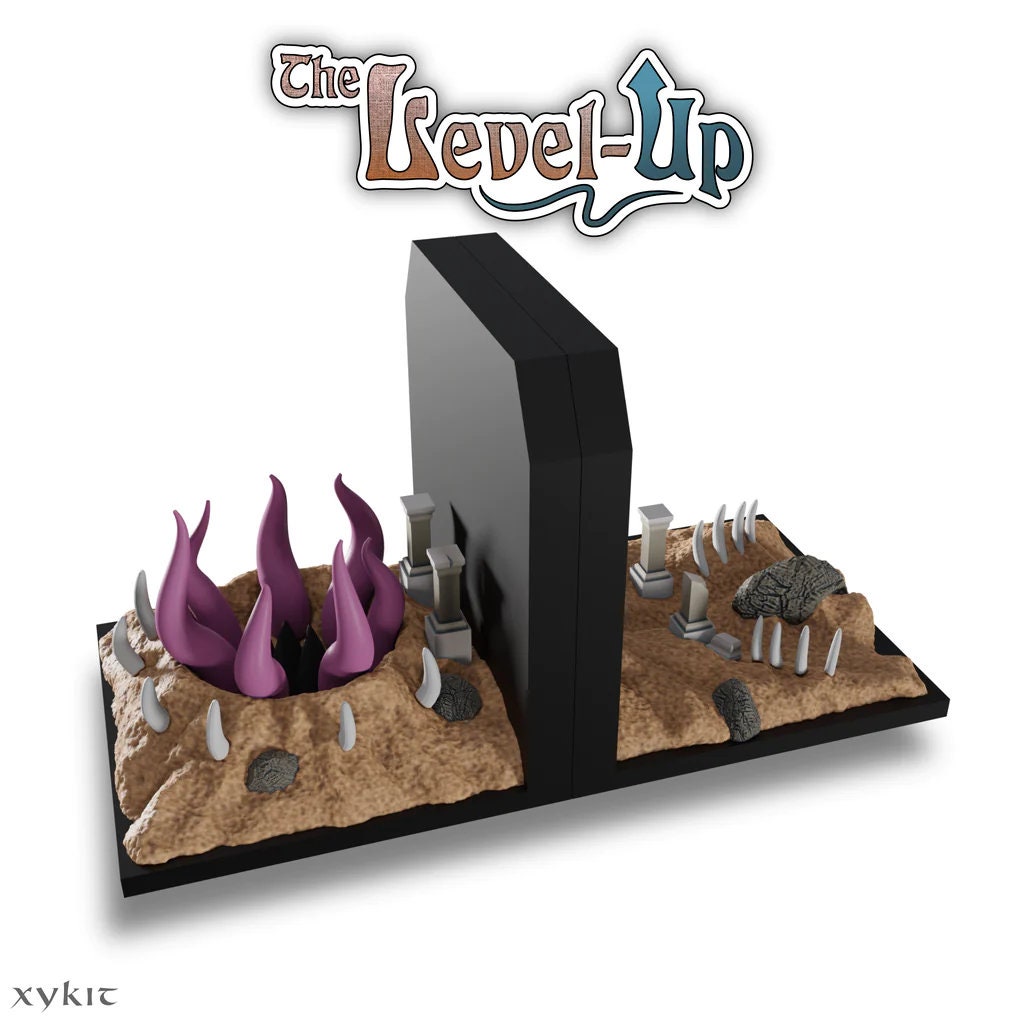 Xykit Book Ends - The Level Up