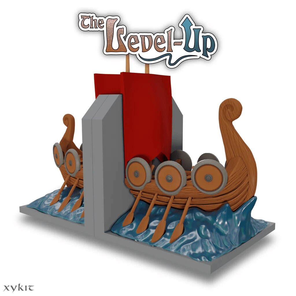 Xykit Book Ends - The Level Up