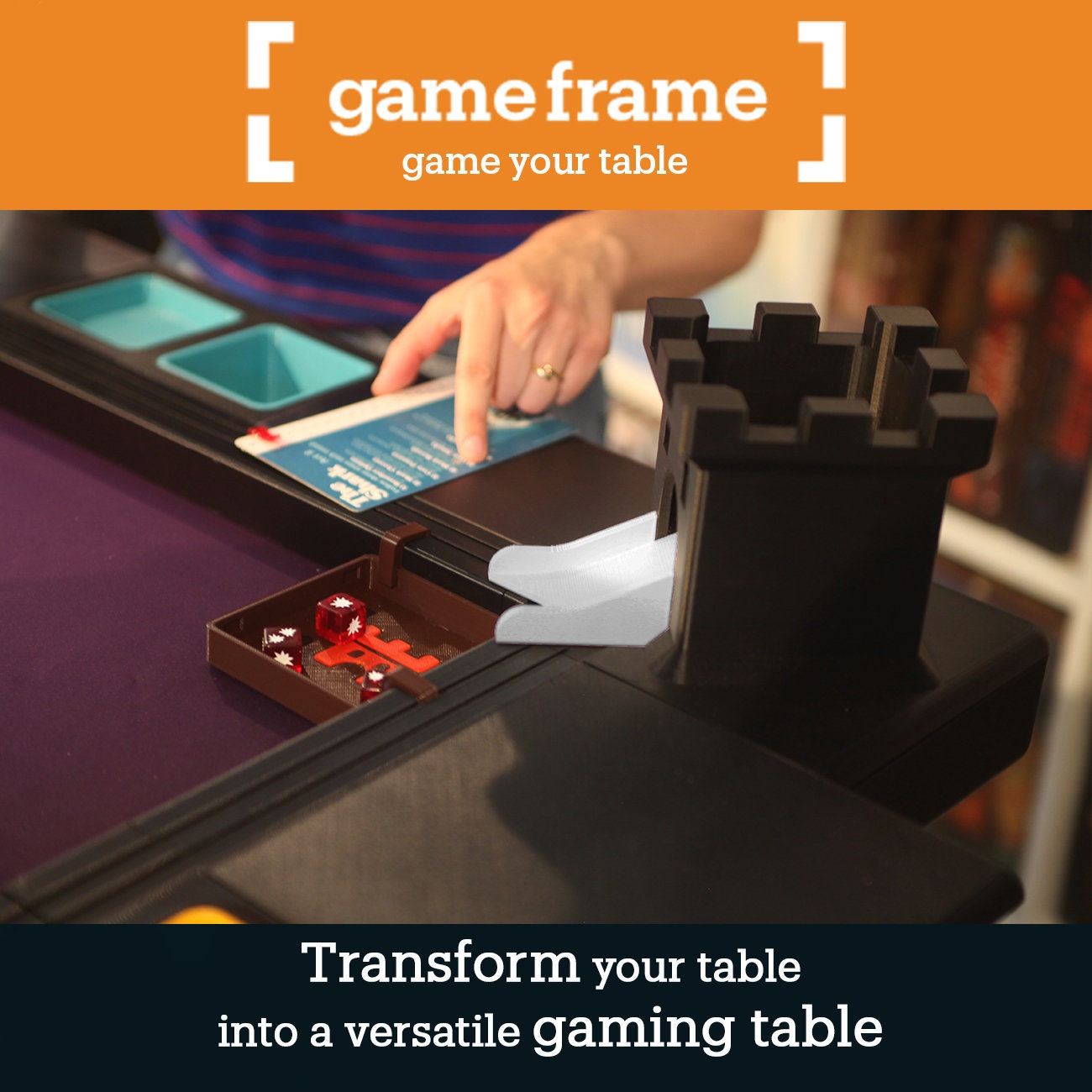 Small Gameframe Table- up to 3m perimeter