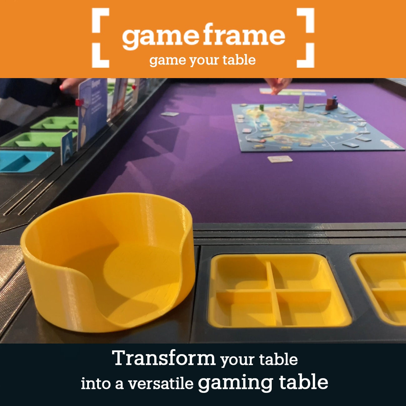 Medium Gameframe Table- between 3m & 4m perimeter