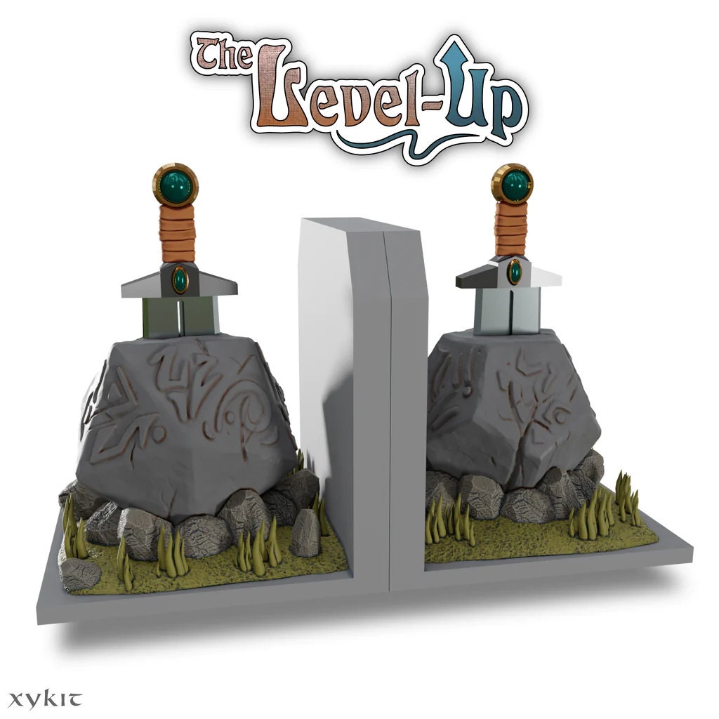 Xykit Book Ends - The Level Up