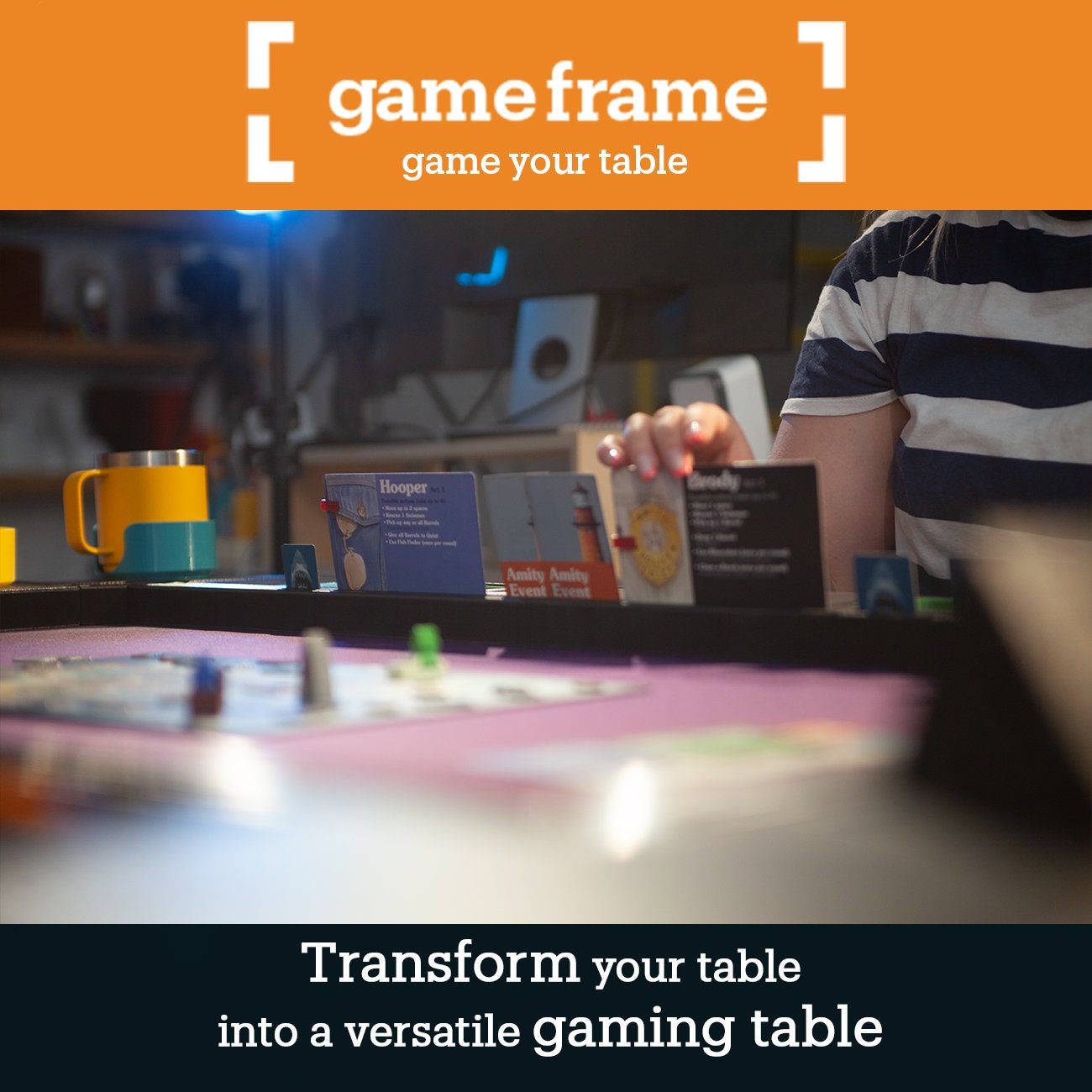 Small Gameframe Table- up to 3m perimeter