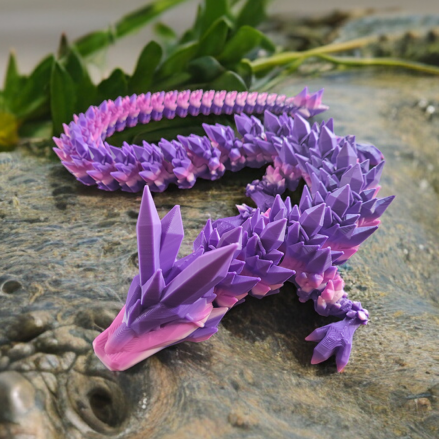 Crystal Dragon – Articulating Multi-Colored