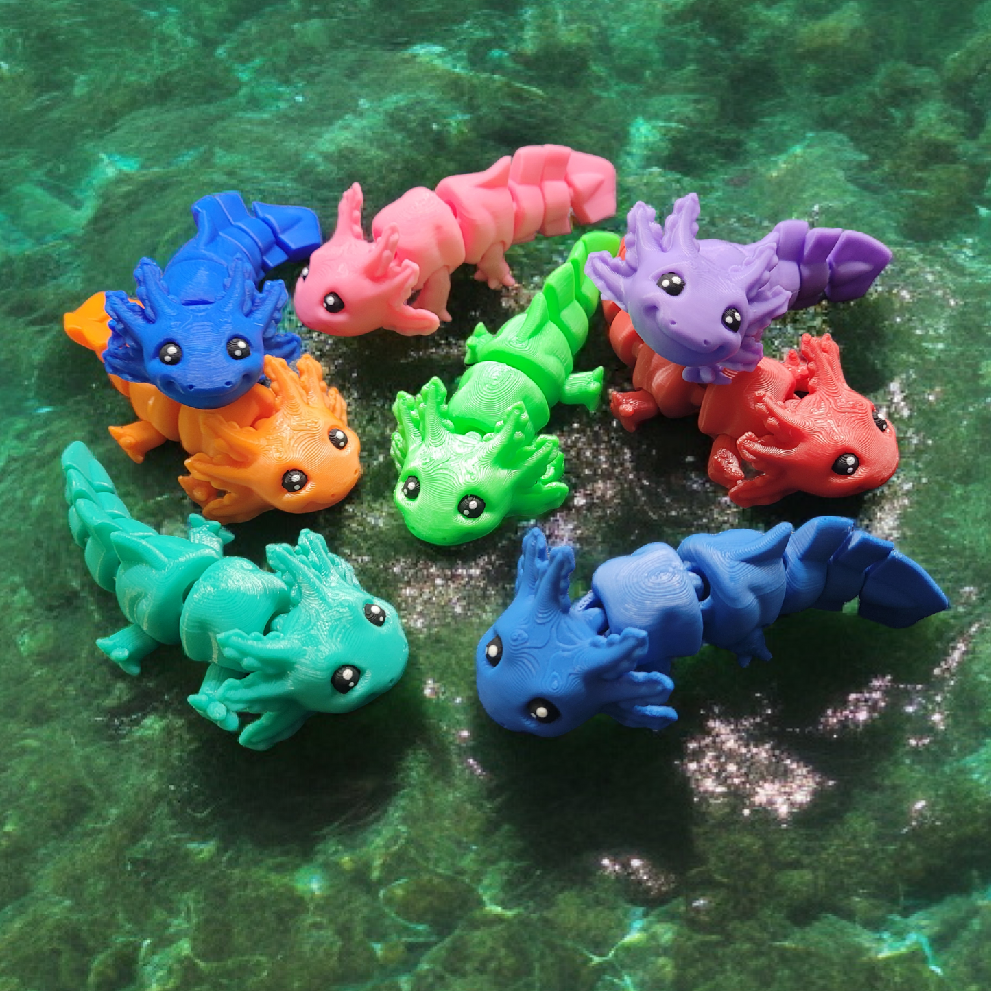 Axolotl - Articulating Collectible Fidget