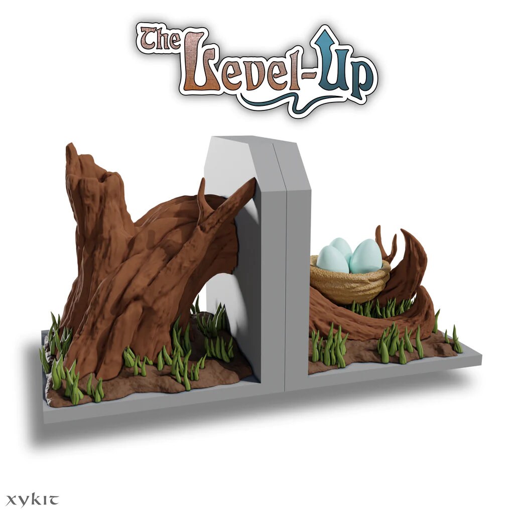 Xykit Book Ends - The Level Up